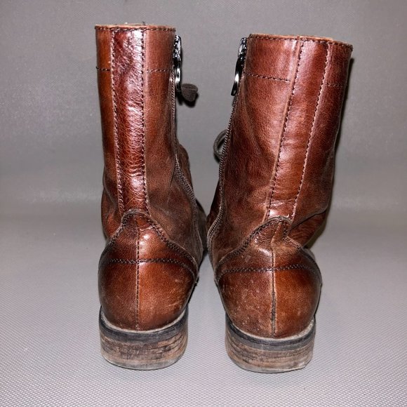 Artica Brown Combat Boots | Size 7 - Picture 4 of 8
